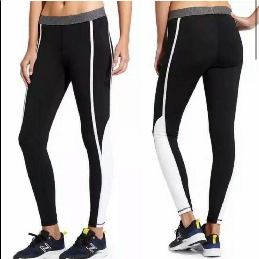 3/$20 Sale! Derek Lam 10C x ATHLETA Merge Stripe Tight